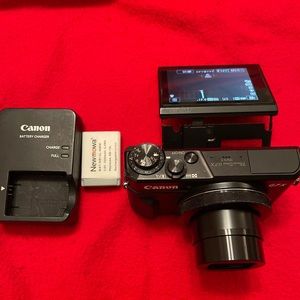 Canon camera PowerShot G7X mark II